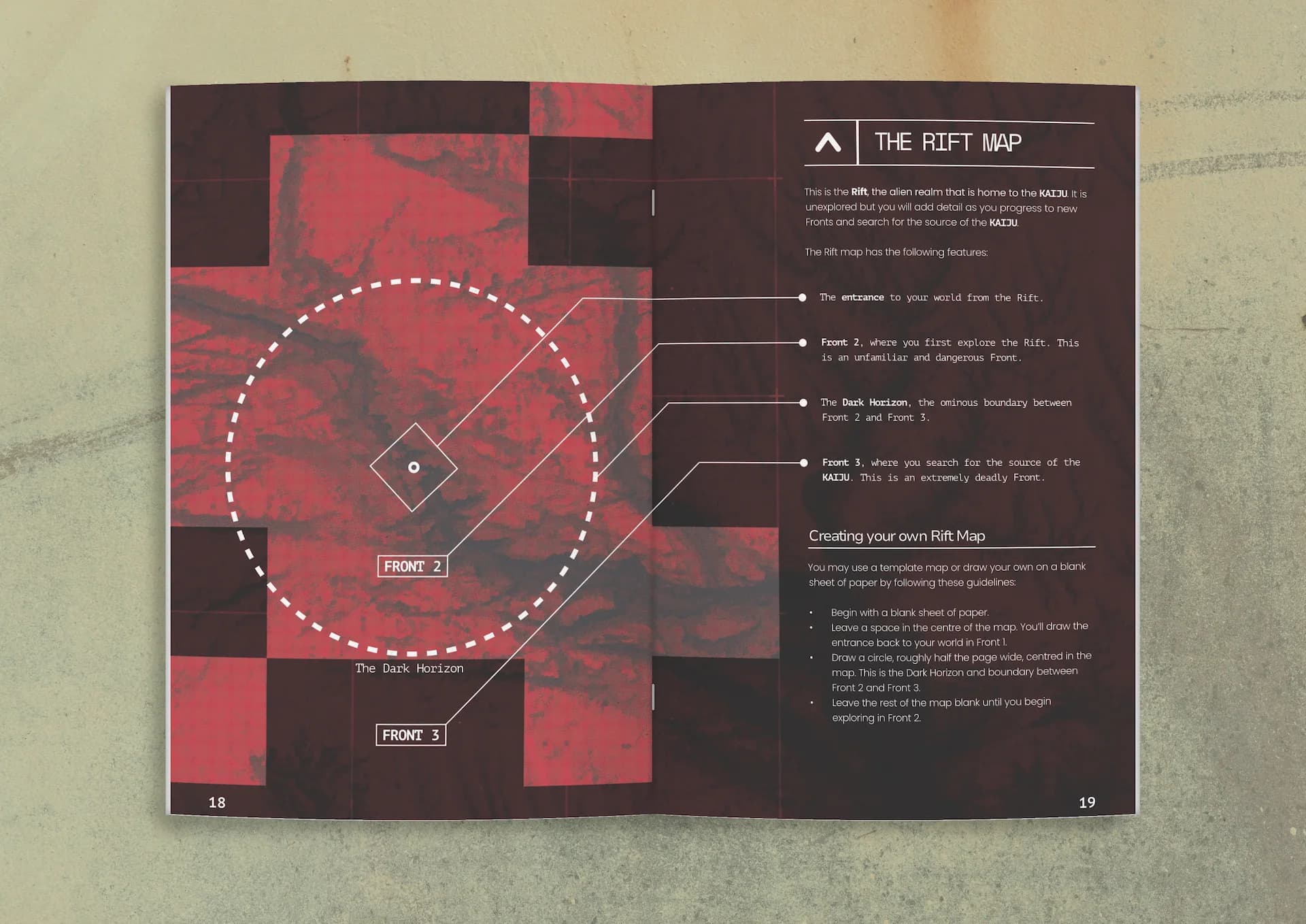 HOME map mockup